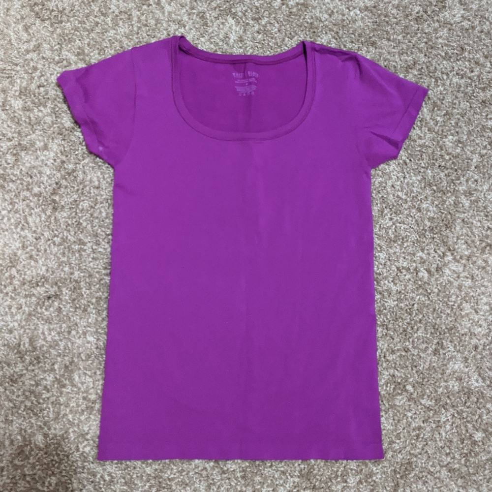 White House Black Market purple top